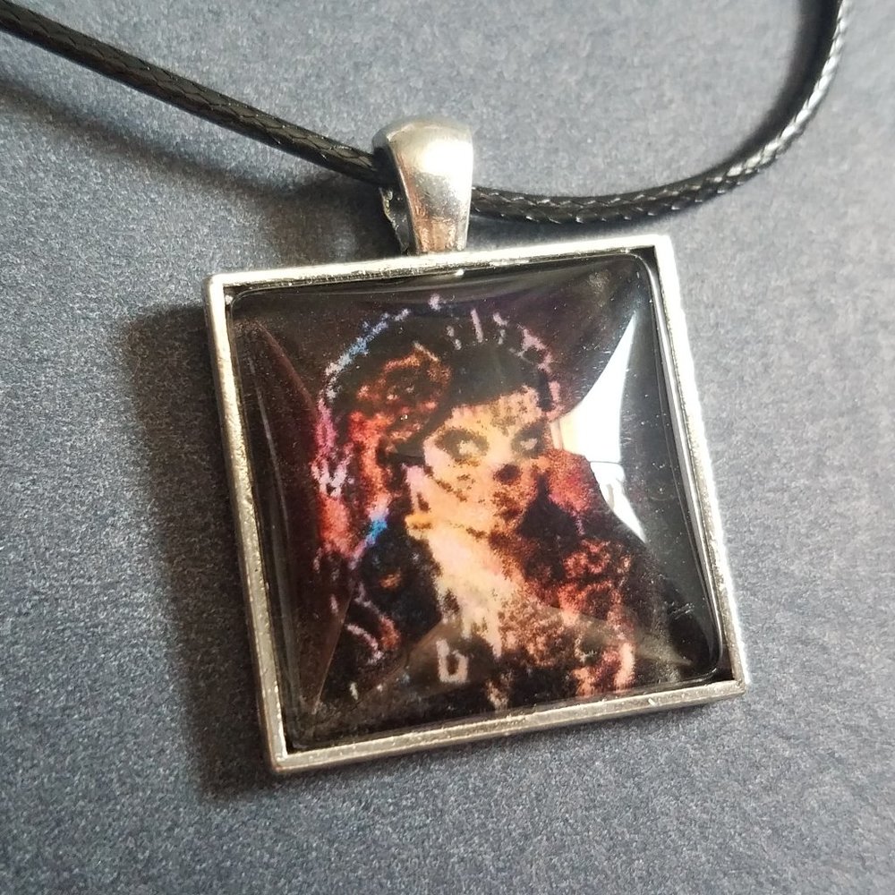Dia de los Muertos Lady Pendant
